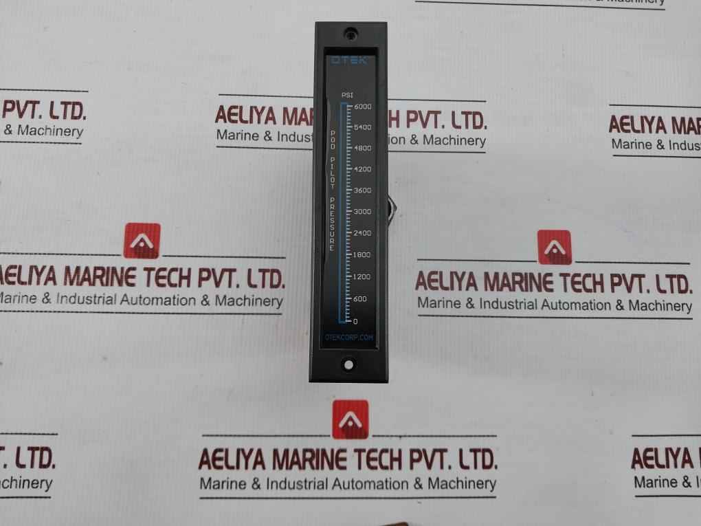 Digital Bar Graph Display Hi-q101-c008-d6 Otek 0-6000 Psi