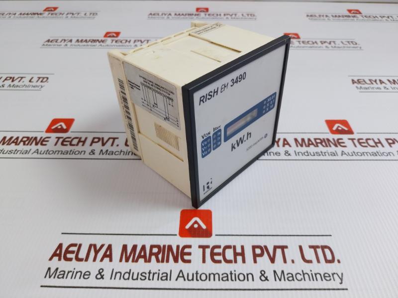 Digital Metering System 60 Hz Rishabh Rish Em 3490