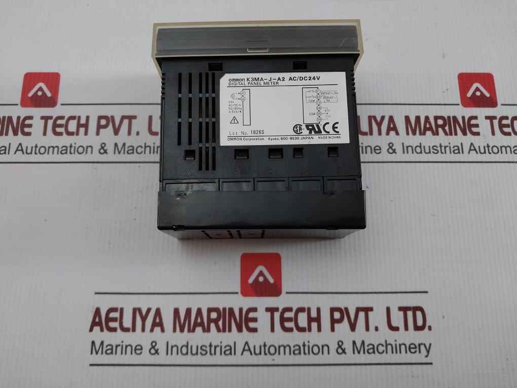 Digital Panel Meter 250Vac,5A Omron K3Ma-j-a2