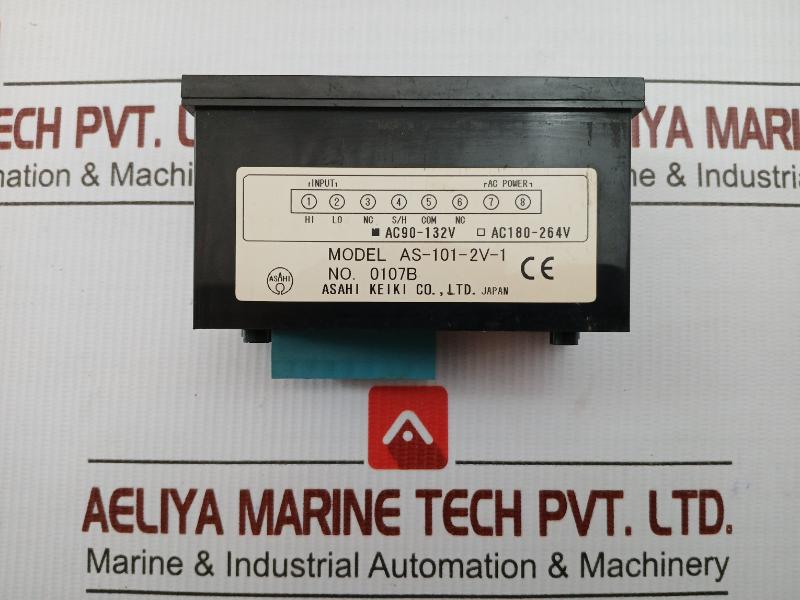 Digital Panel Meter Ac90-132V Asahi Keiki As-101-2V-1