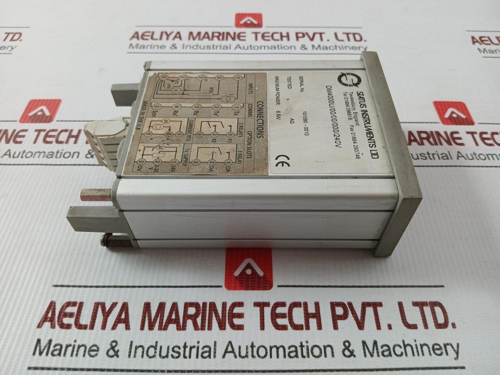 Digital Process Indicator Dm4000U/00/00/000/240V Status Instruments