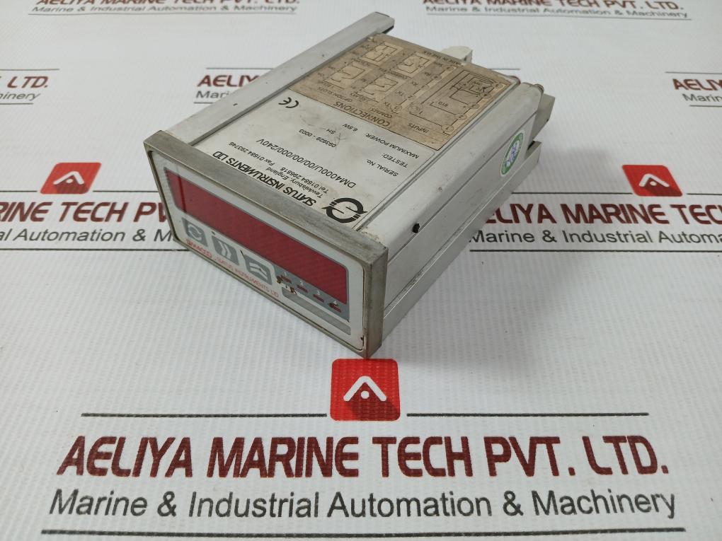 Digital Process Indicator Status Instruments 6.5W Dm4000