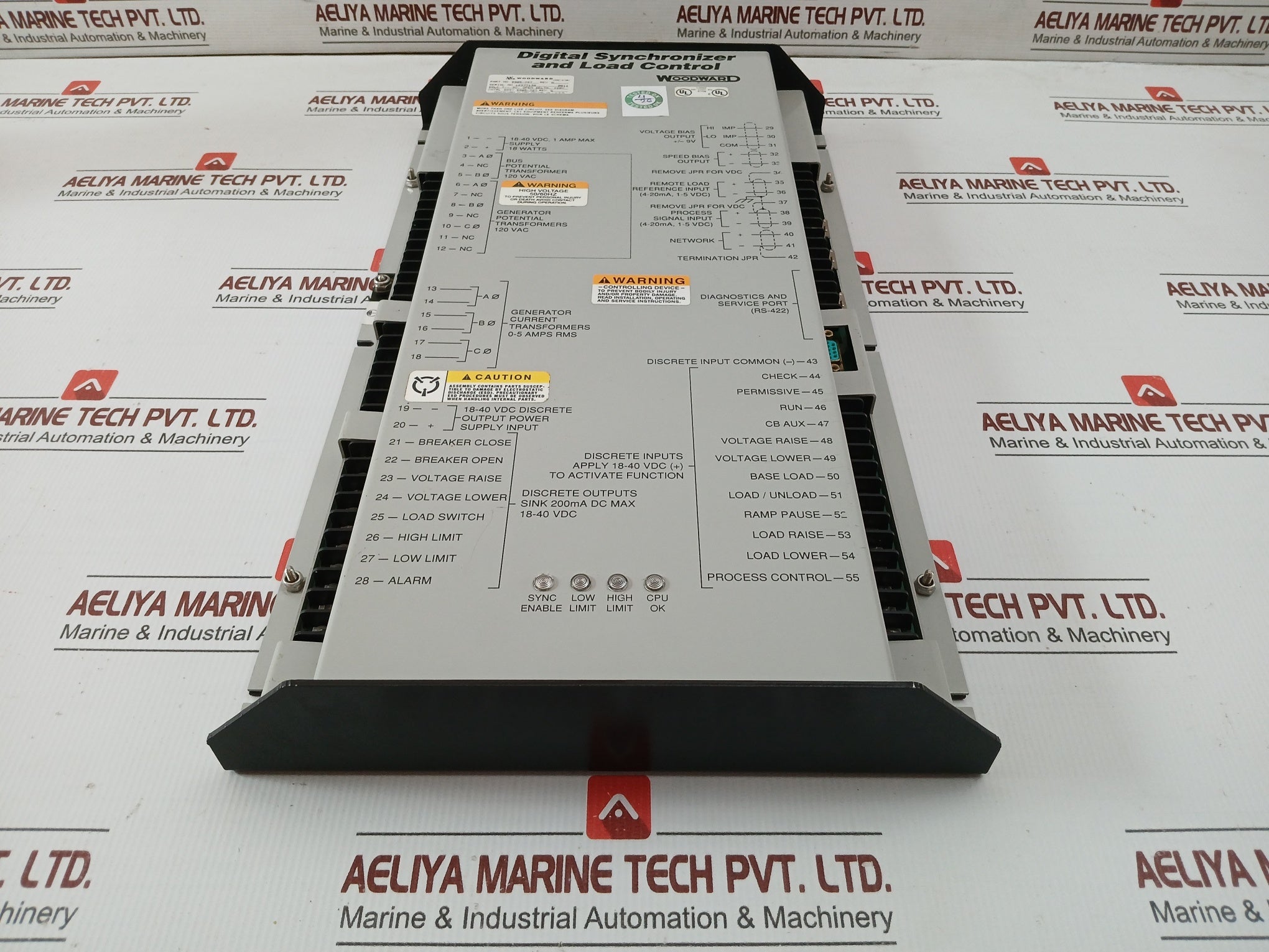 Digital Synchronizer And Load Control 9905-797 Woodward 18-40Vdc/18W
