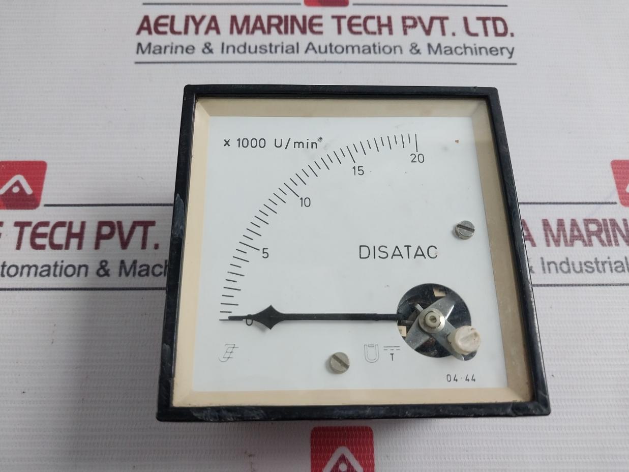 Disatac 0-20 X 1000 U/min R.p.m. Meter