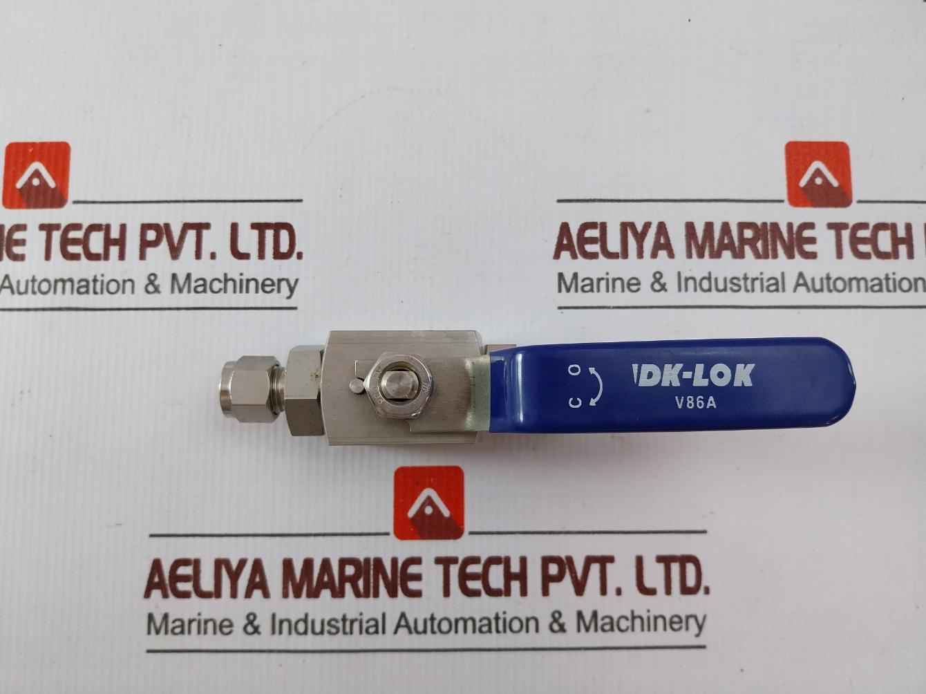 Dk-lok V86A-d-6T-pc Ball Valve 6000 Psig 413 Bar