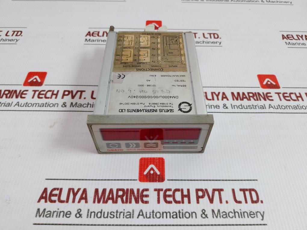 Dm4000U/00/00/000/240V Digital Process Indicator 6.5W Status Instruments