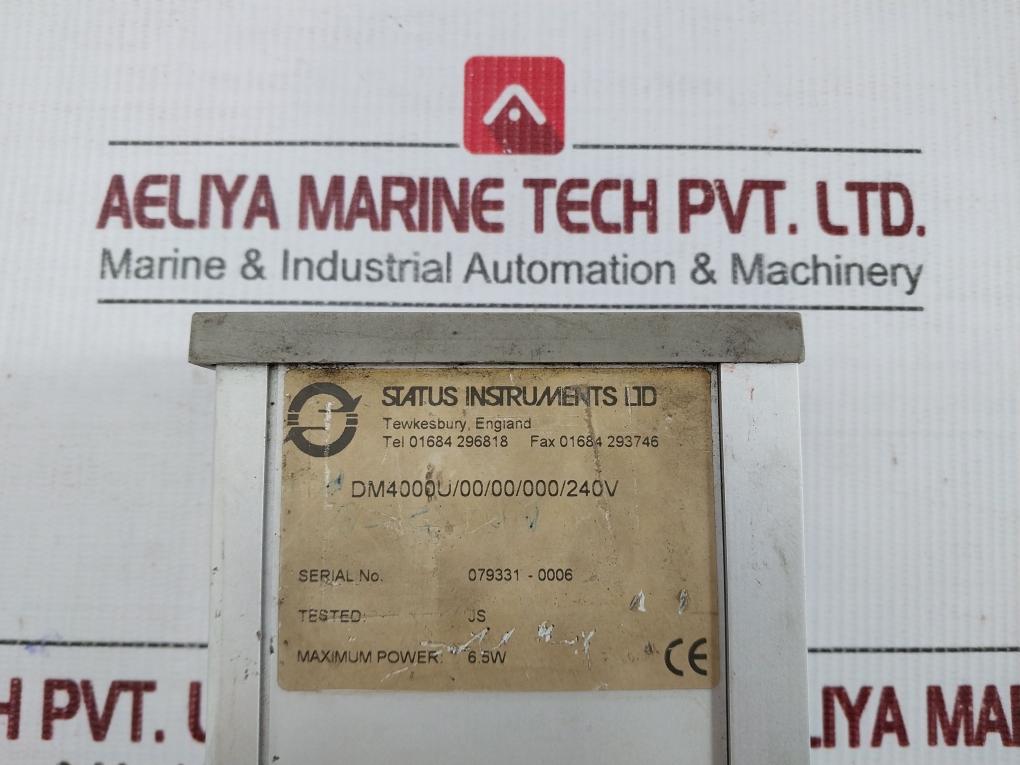 Dm4000U/00/00/000/240V Digital Process Indicator Status Instruments