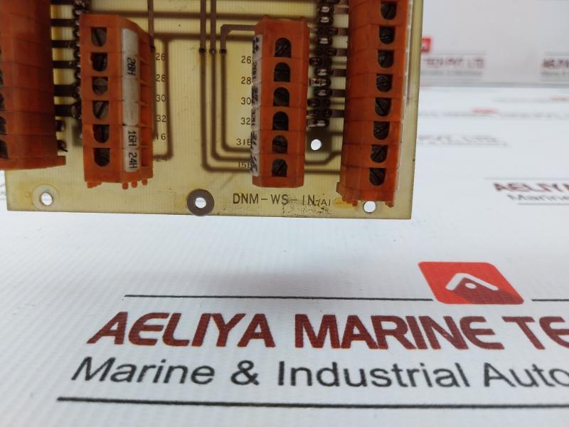 Dnm-ws-in (A) Elevator Safety Circuit Board With Used Condition