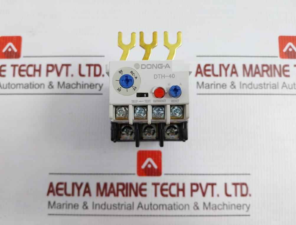 Dong-a Electric Thermal Overload Relay 690V 24-36A Part No Dth-40