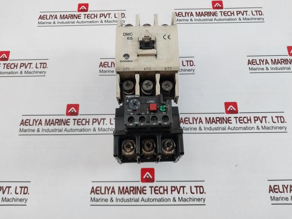 Schneider Donga Dmc 65 Magnetic Contactor With Lrr359N Thermal Overload Relay