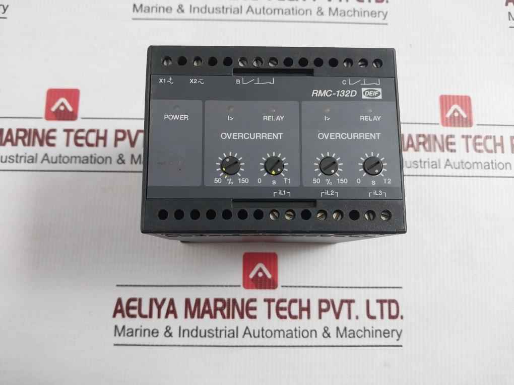 Double Over Current Relay Rmc-132D Deif 5A 440V