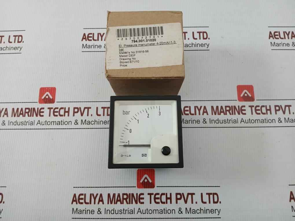 Dq72-x Deif Analog Panel Meter