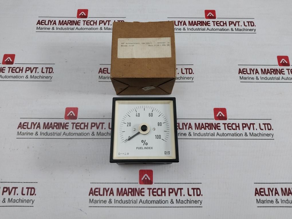 Dq96-c-Fuel-Index-Analog-Panel-Meter-0-10V-1041300050B-0-100-Deif-208713-1
