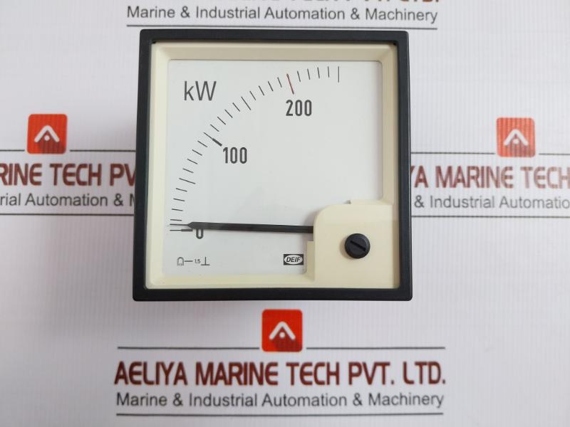 Dq96-x Analog Wattmeter 0-200 Kw Deif