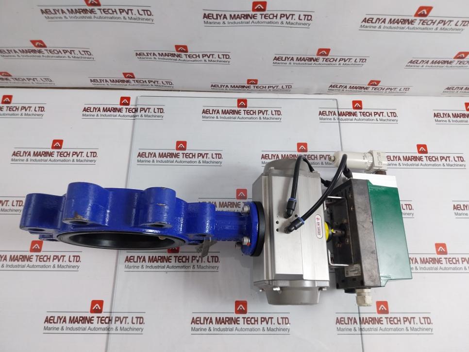 Dr00100U Al Actuator W/ Butterfly Valve 8Bar 1.0Mpa Air Torque