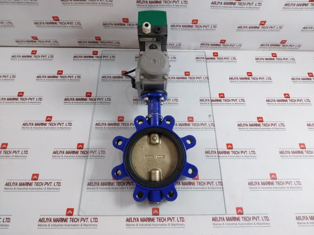 Dr00100U Al Actuator W/ Butterfly Valve 8Bar 1.0Mpa Air Torque
