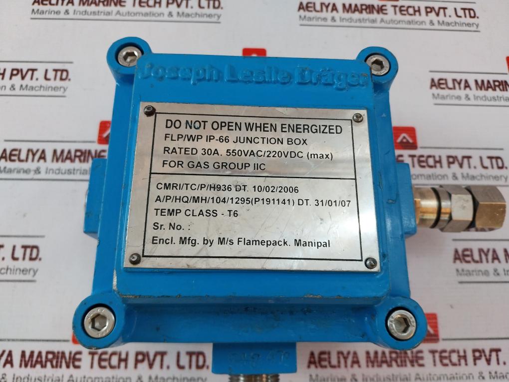 Drager 6811110 Flp/wp Ip-66 Junction Box 0002