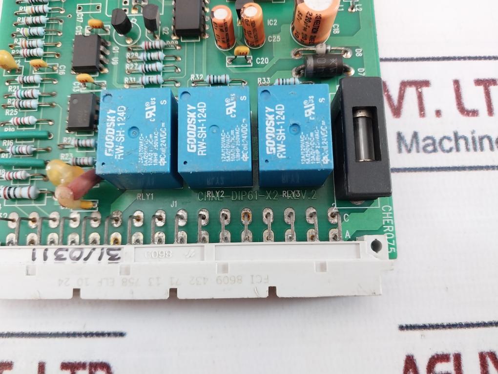 Drager Cher075 Printed Circuit Board Cd2053