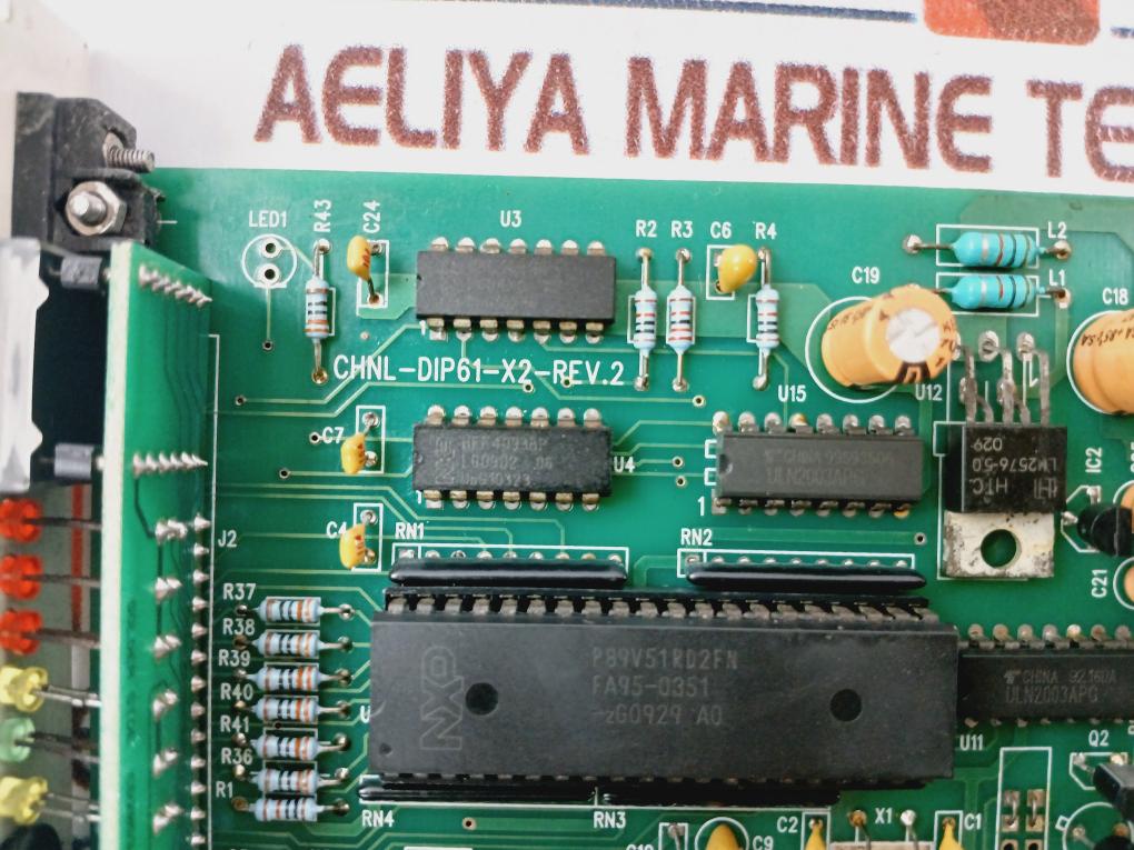 Drager Chnl-dip61-x2-rev.2 Printed Circuit Board Cd2053