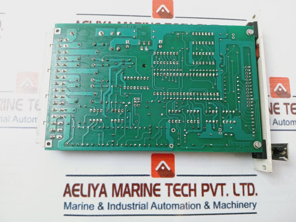 Drager Chnl-dip61-x2-rev.2 Printed Circuit Board Cher075