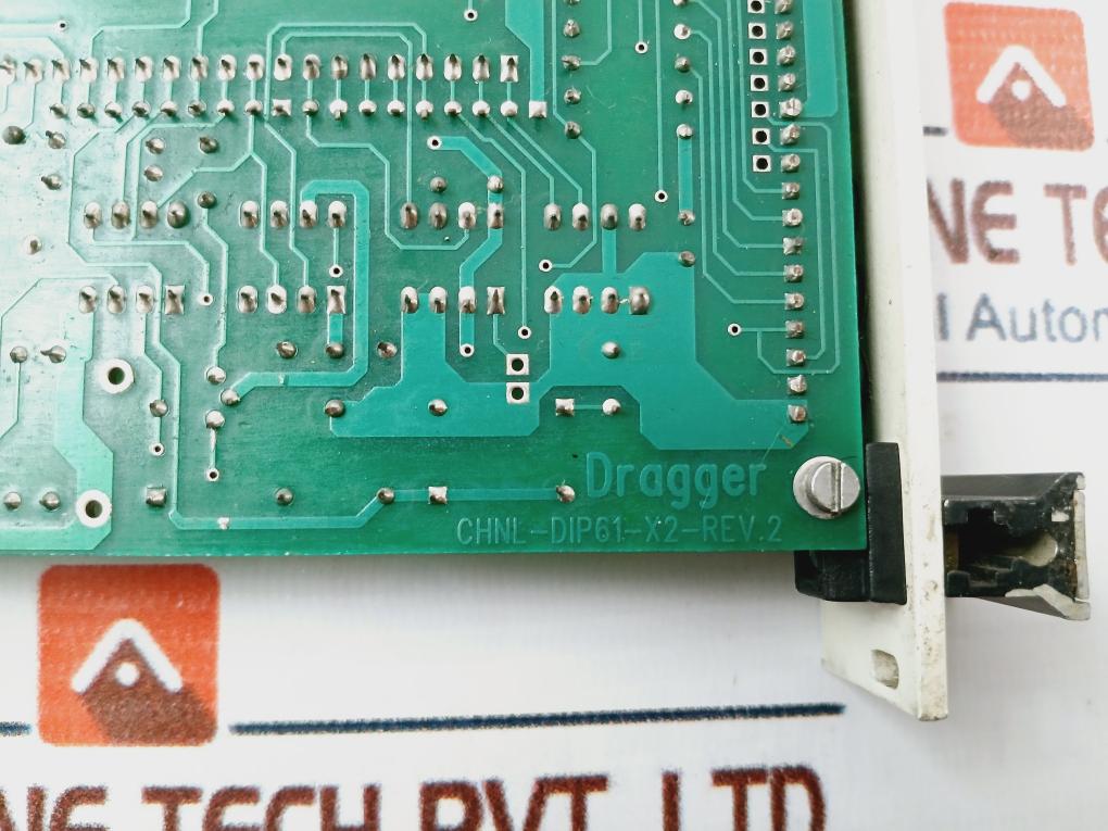Drager Chnl-dip61-x2-rev.2 Printed Circuit Board Cher075