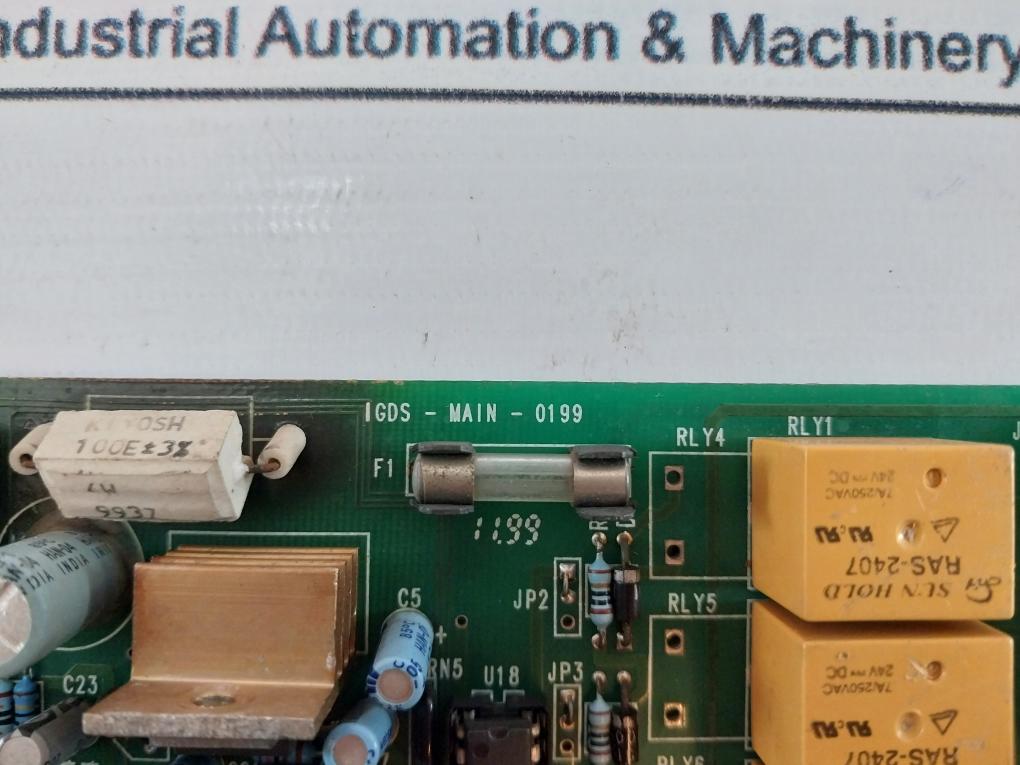 Drager Igds-98 Printed Circuit Board 1901