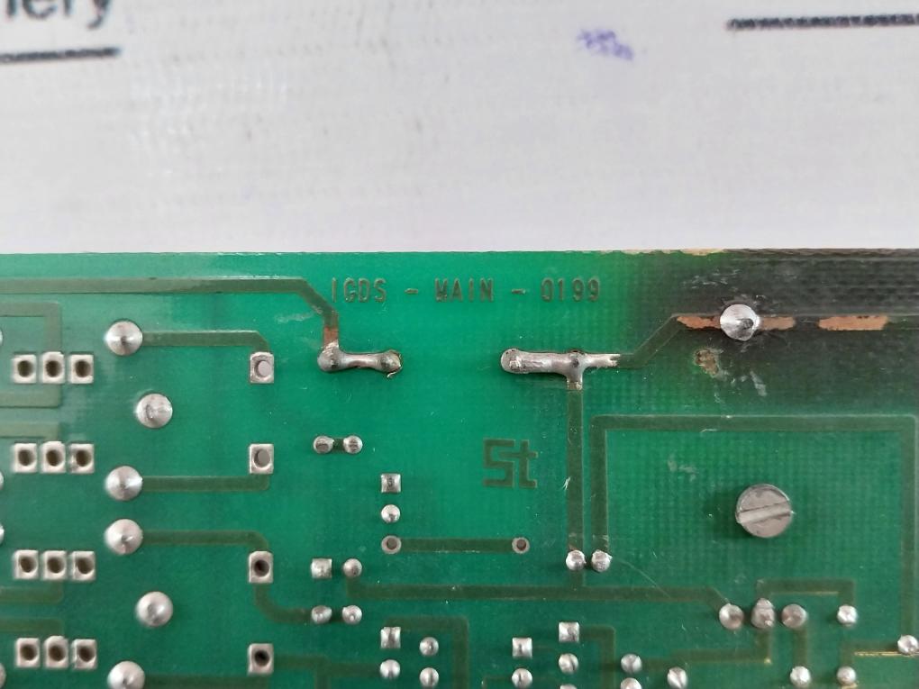 Drager Igds-98 Printed Circuit Board 1901