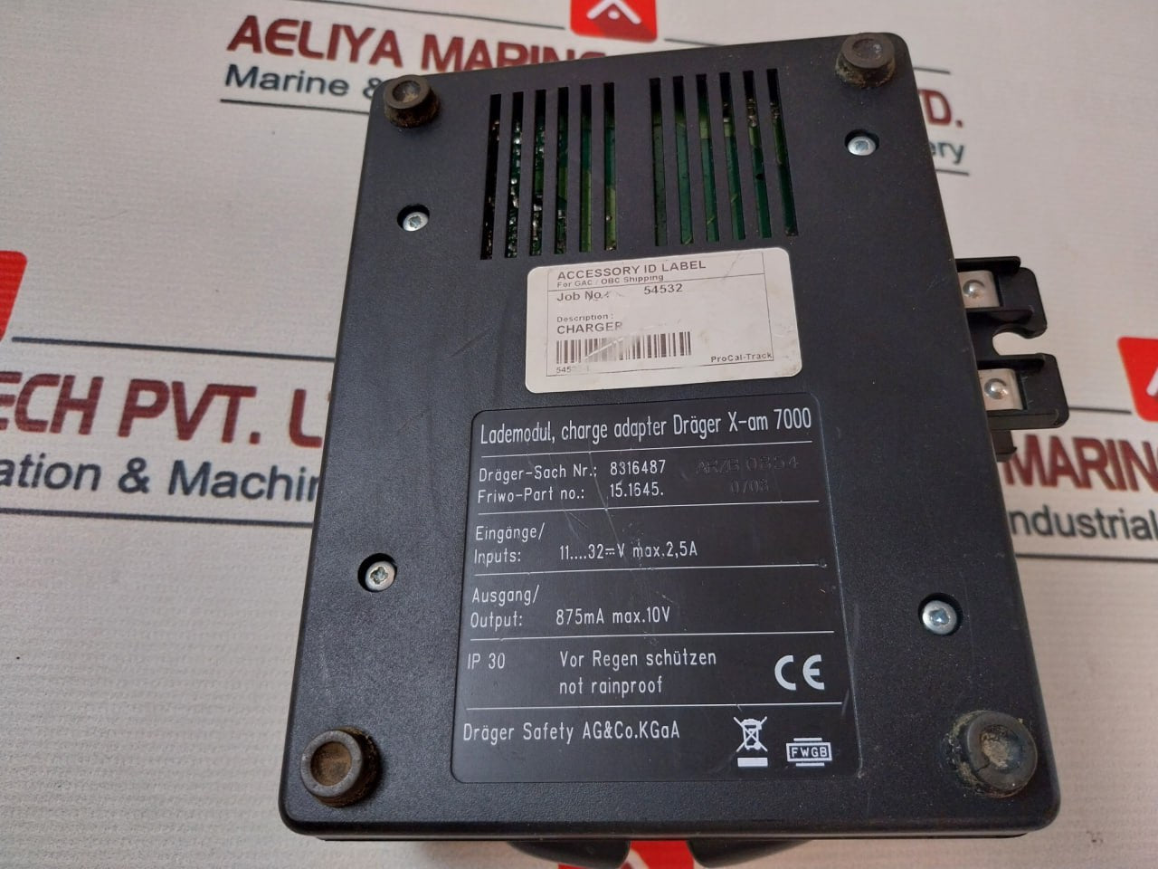 Drager 8316487 Charging Module 11–32 V Dc 2.5 A