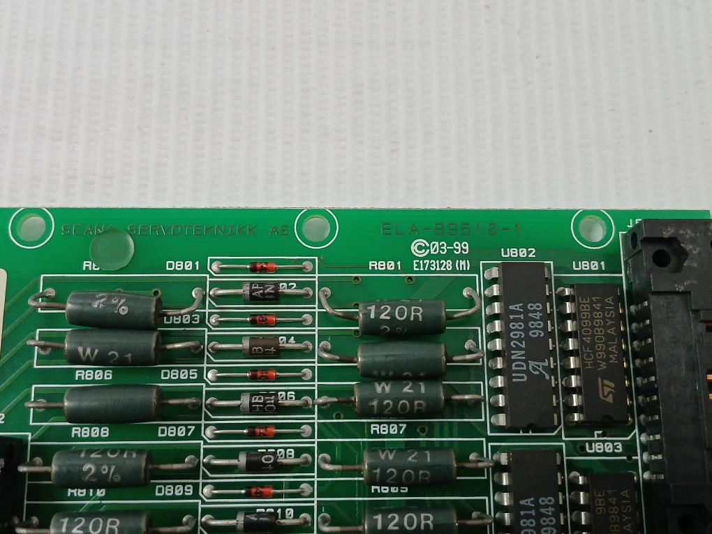 Driver Interface Board Ela-89510-1 Scana Servoteknikk