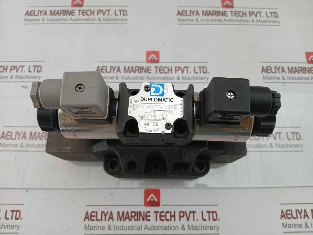 Dspe7-a100/11N-ii/D24K1 Directional Pilot Operated Valve Duplomatic 350 Bar