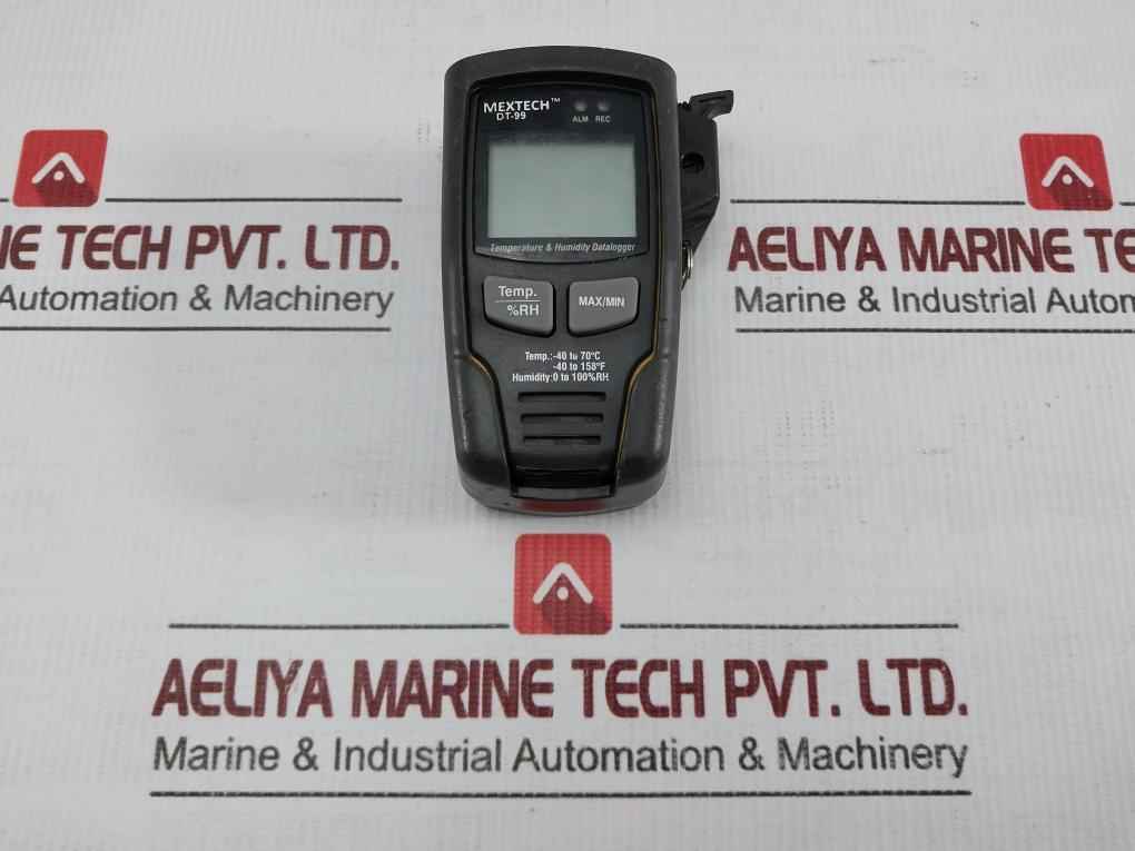 Dt-99 Mextech Digital Temperature Humidity Data Logger -40 To 70°C