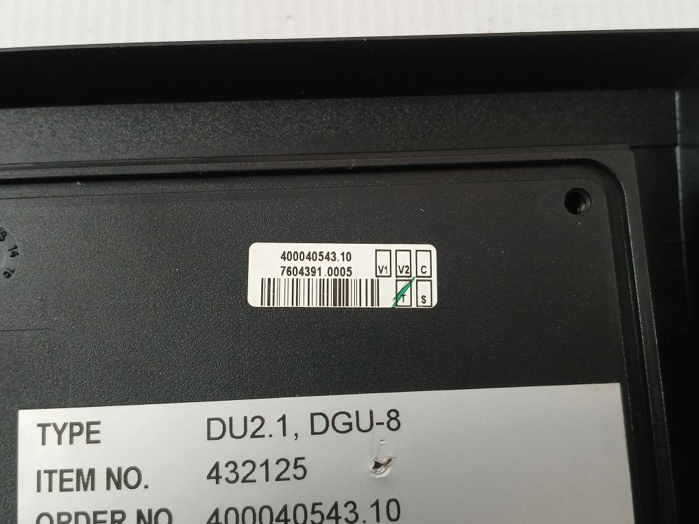 Du2.1, Dgu-8 Display Unit Voltage - 600V Deif