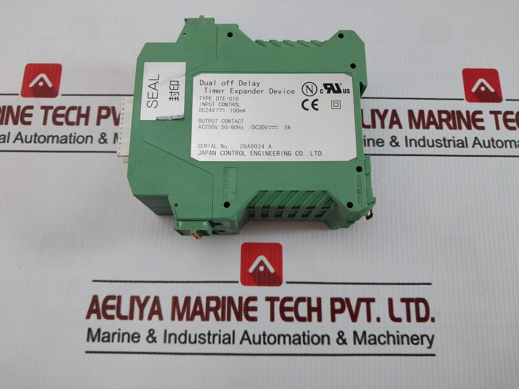 Dual Off Delay Timer Expander Device Dte-010 Jce Input-dc24V-100Ma