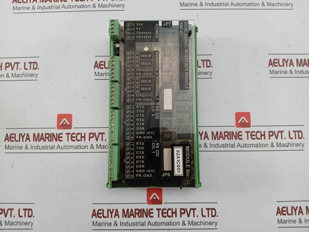 Dual Serial Interface Module Sim 401 Lyngso Marine