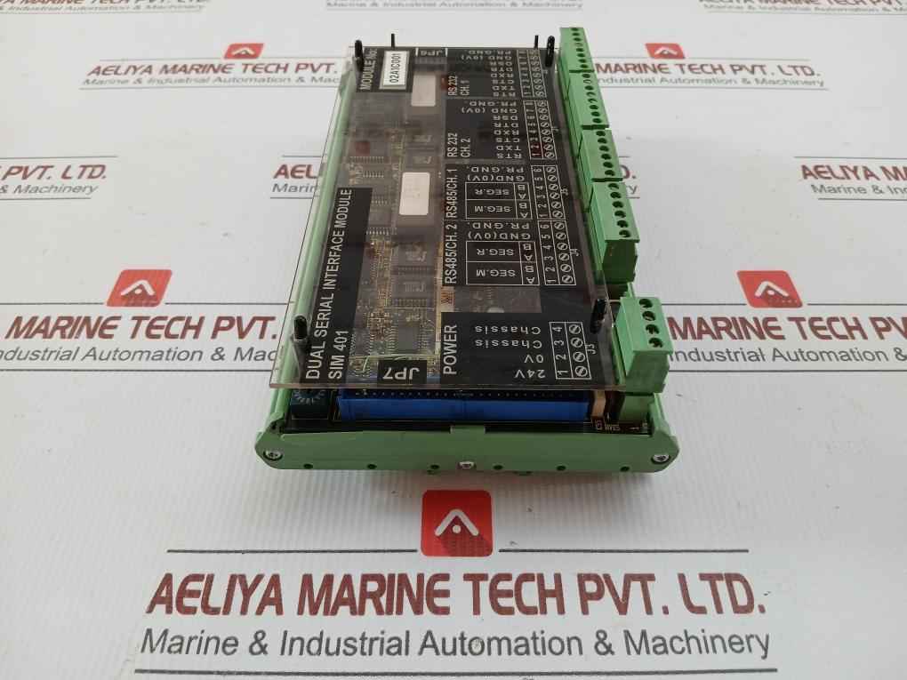 Dual Serial Interface Module Sim 401 Lyngso Marine