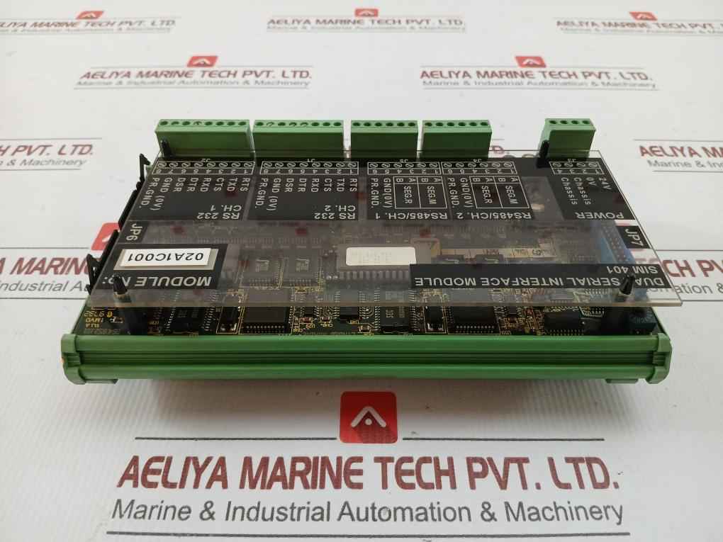 Dual Serial Interface Module Sim 401 Lyngso Marine