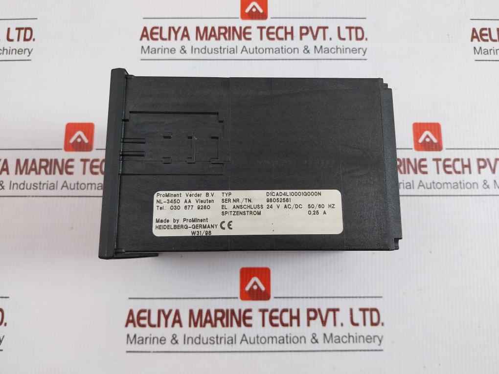 Dulcometer Controller 24V Ac/Dc 50/60 Hz Prominent D1Cad4L10001G000N