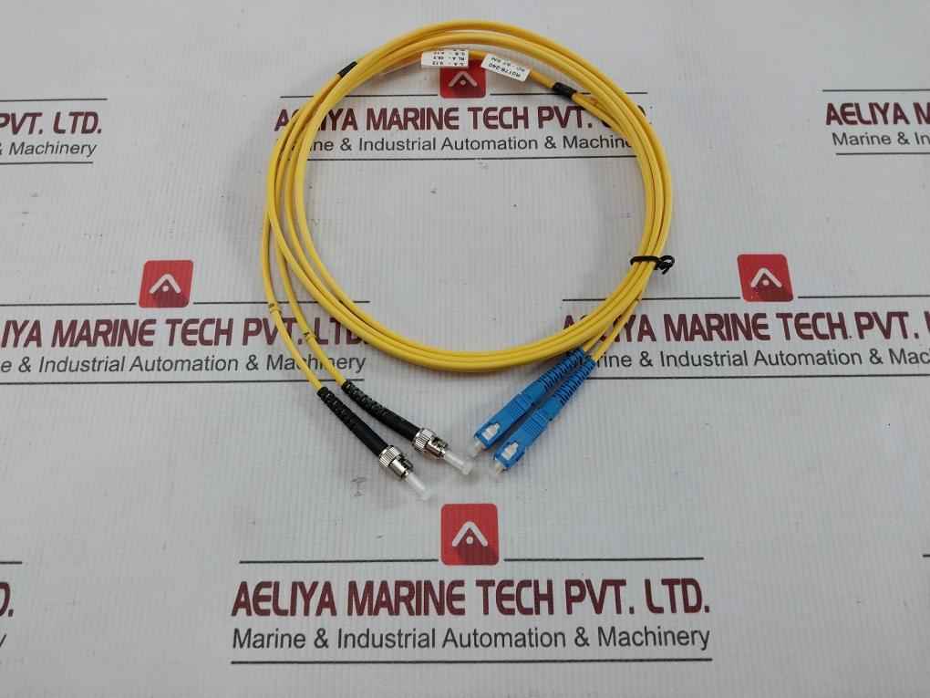 Duplex Fiber Optic Patch Cable Ftek-dx-sm-sc/St-pc-02M Sc-st Sm Dpx 02M(9/125) Sku 198635