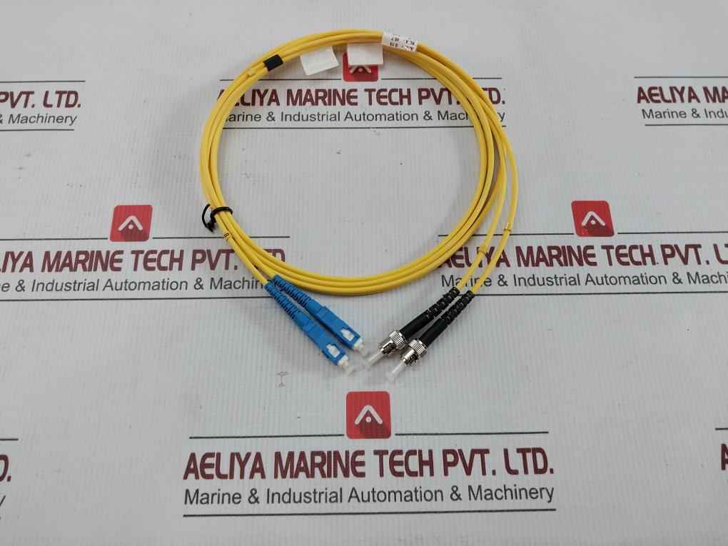 Duplex Fiber Optic Patch Cable Ftek-dx-sm-sc/St-pc-02M Sc-st Sm Dpx 02M(9/125) Sku 198635