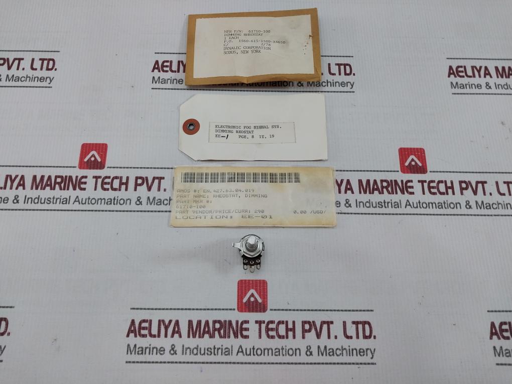 Dynalec 61710-100 Rheostat Dimming Control Module