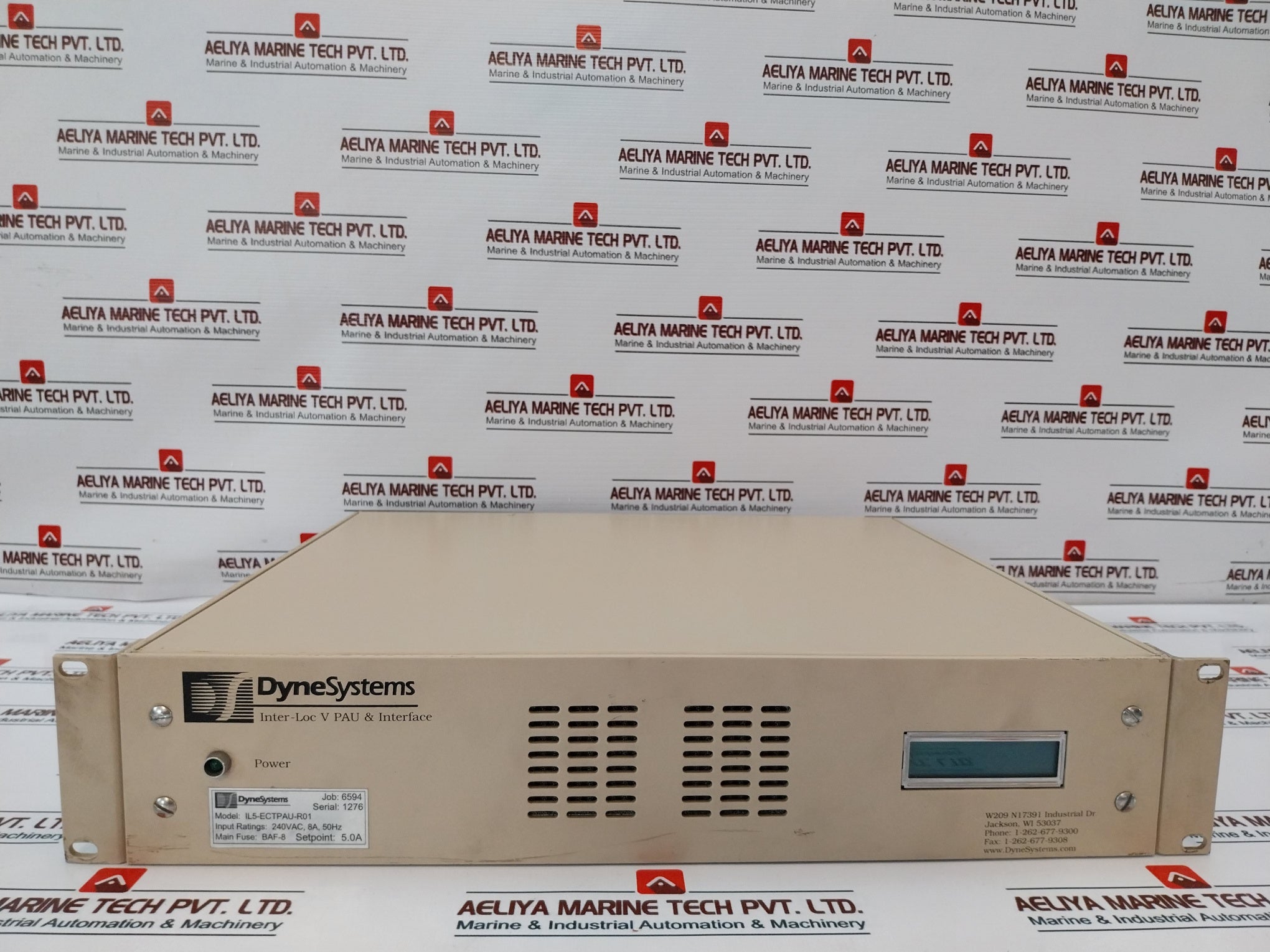 Dyne Systems Il5-ectpau-r01 Inter-loc V Pau & Interface Controller 240Vac 8A