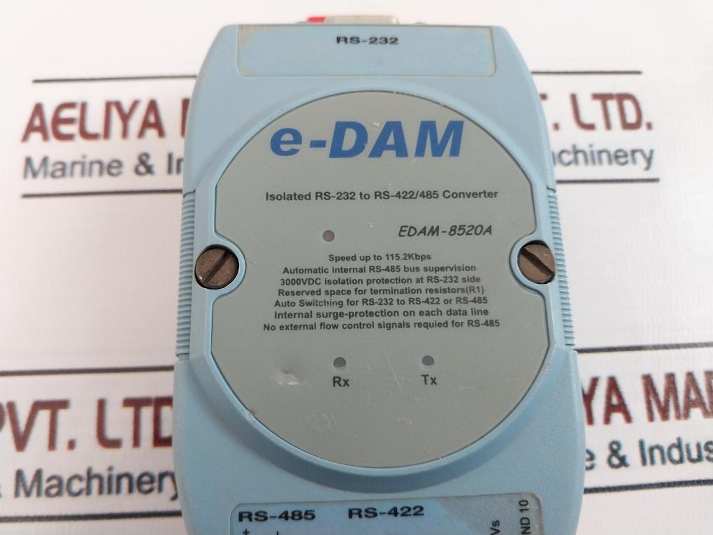 E-Dam Isolated RS-232 to RS-422/485 Converter EDAM-8520A 115.2 Kbps