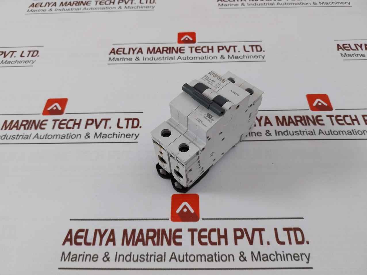 E-t-a 91H2210 2 Pole Thermal-magnetic Circuit Breaker 1-ph 10000A 277Vac 10Ka