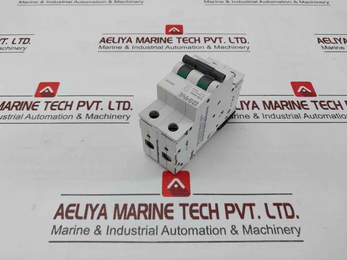 E-t-a 91H2220 2 Pole Thermal-magnetic Circuit Breaker 1-ph 10000A 277Vac