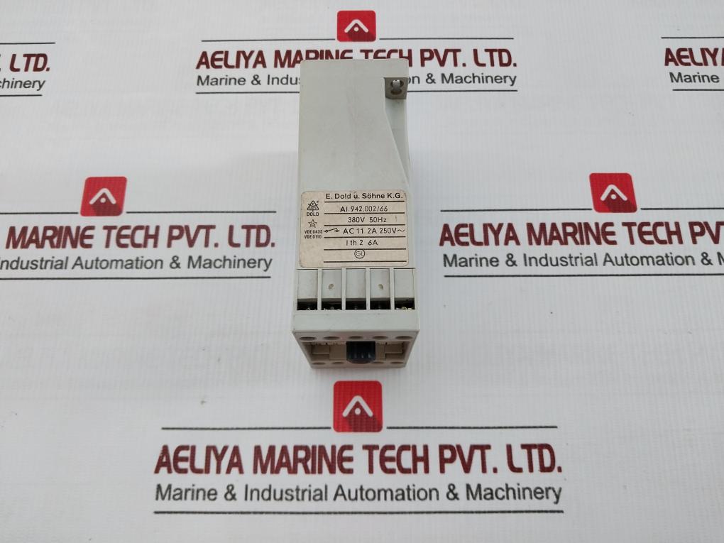 E. Dold 380V/50Hz Varimeter Insulation Monitor Ai 942.002/66