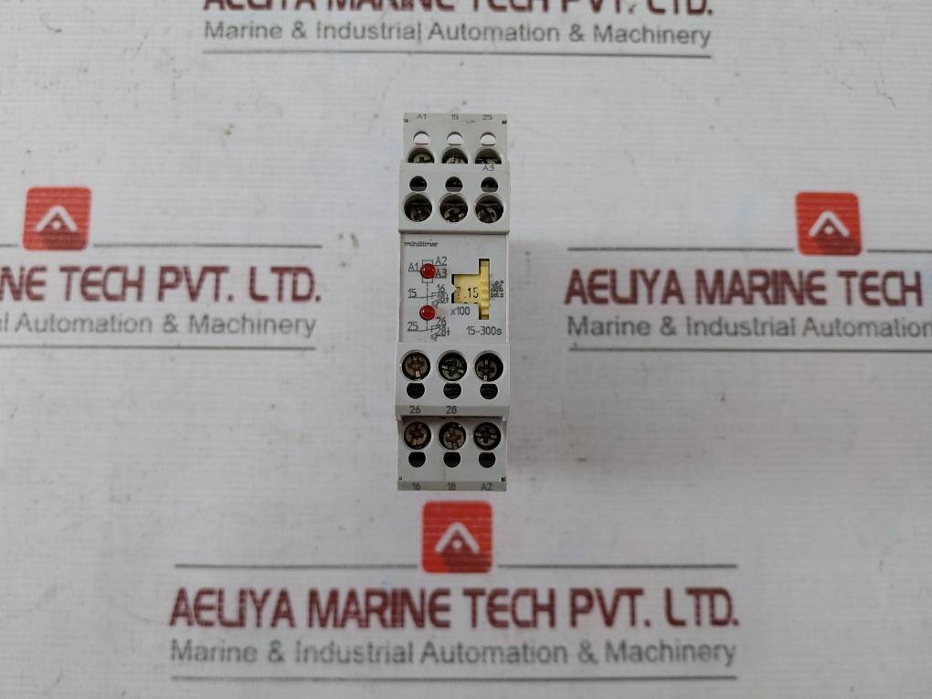 E.Dold U.Sohne Mk 9989.72/024 Minitimer Relay 220-240V 50/60Hz 250V 5A 15-300S