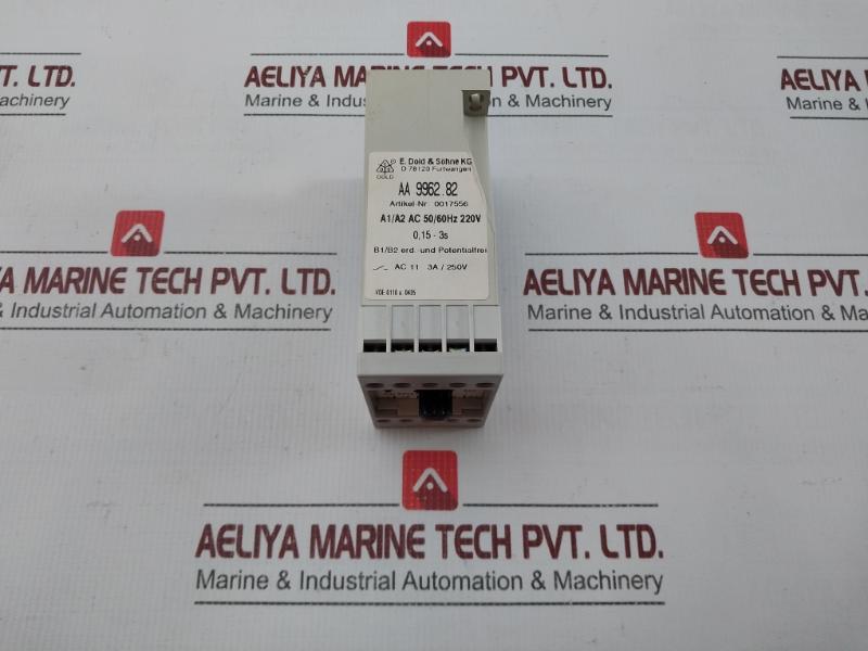 E. Dold & Sohne 220Vac Off-delay Time Relay Aa 9962.82