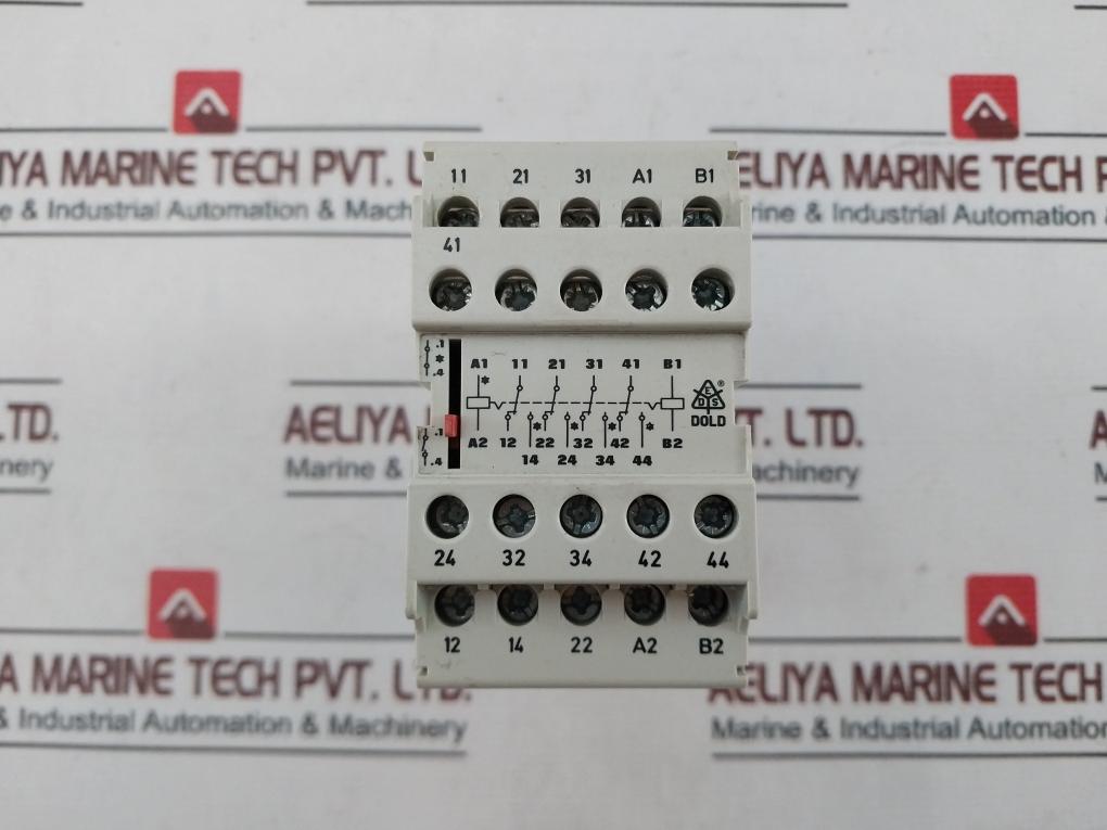 E.Dold & Sohne Ad8851.14 Latching Relay Ac 250V 4A Used