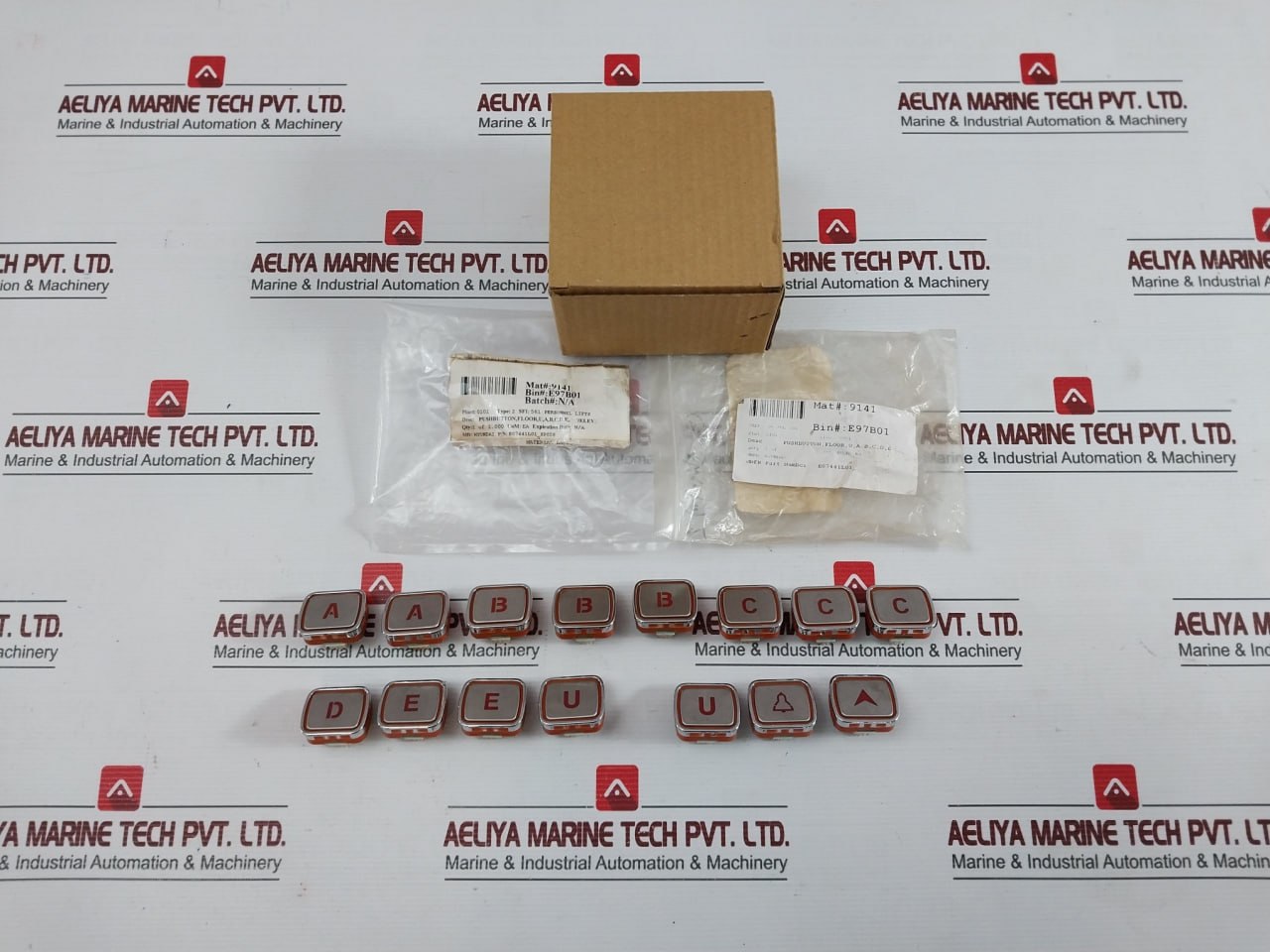 E07441L01_Sp028 Elevator Pushbutton Set (U,A,B,C,D,E) Hyundai
