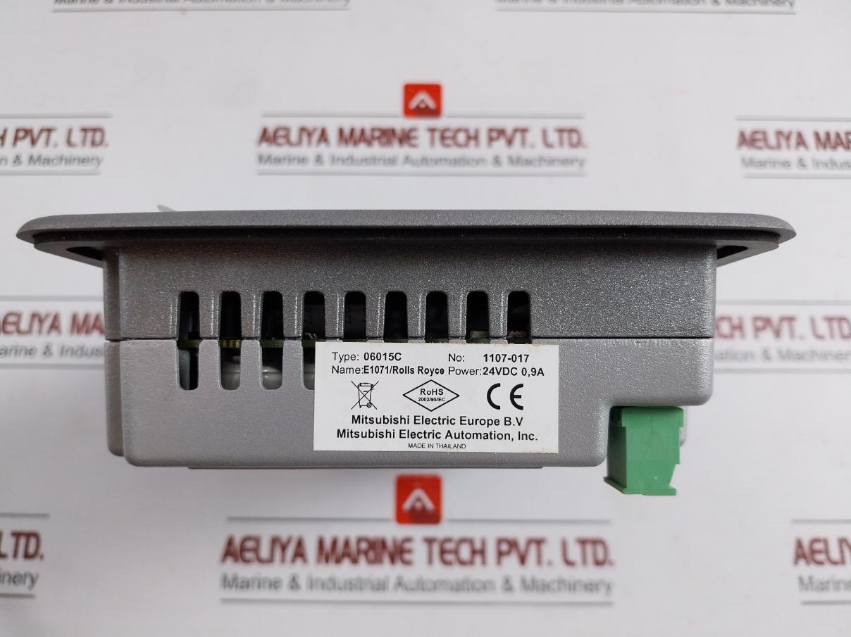 E1071 Hmi Display Panel 1.5-9.0Mm By Mitsubishi Electric 24Vdc
